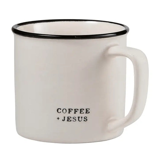 Coffee + Jesus - Mug