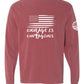 Courage Is Contagious - Garment-Dyed Long Sleeve T-shirt