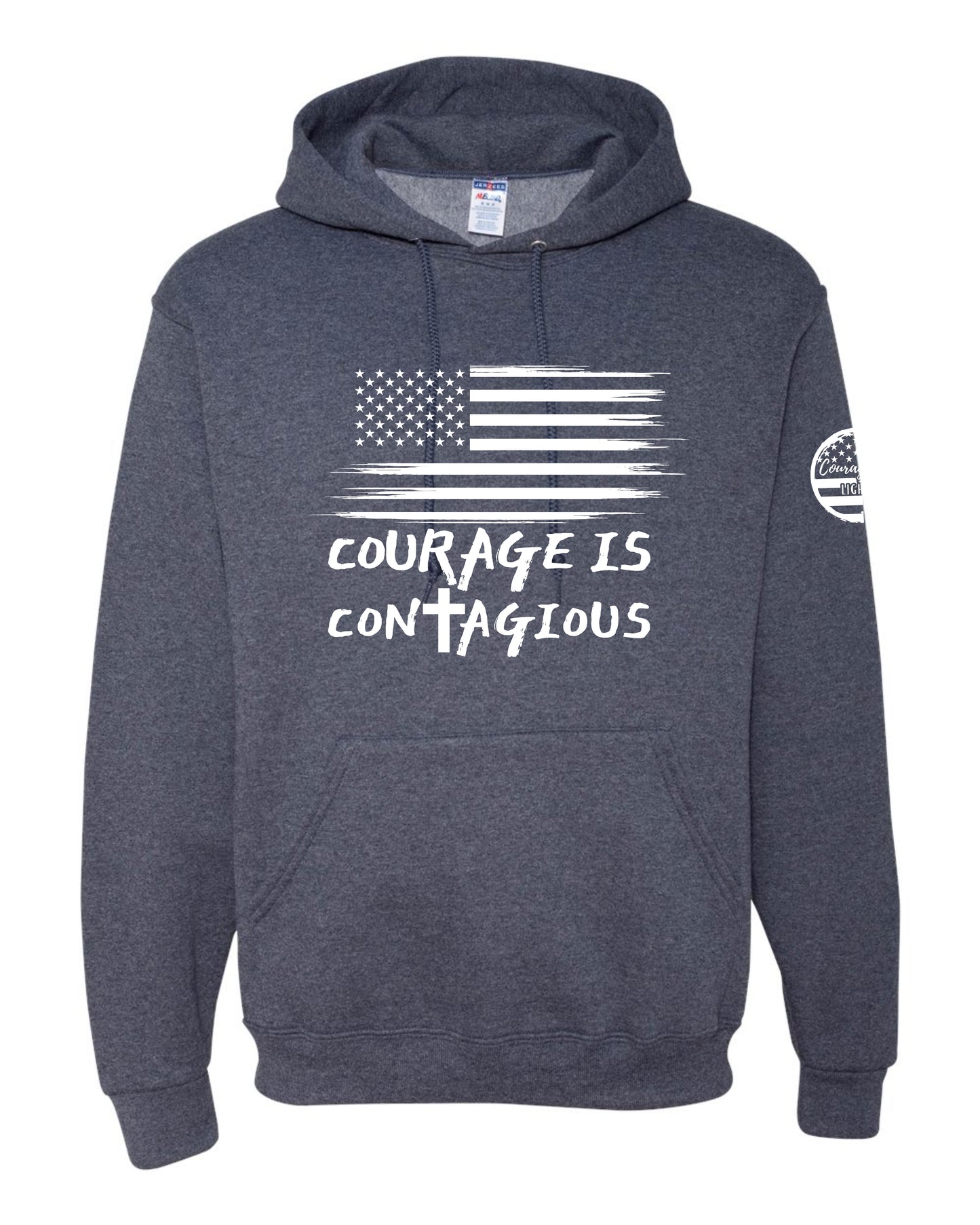 Courage Is Contagious - Unisex Hoodie