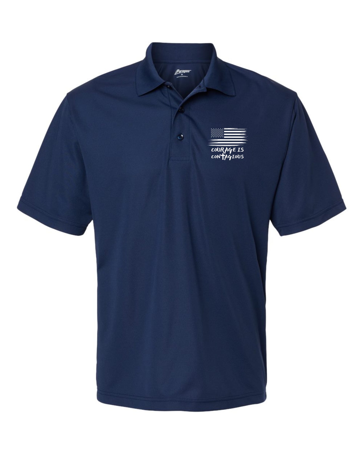 Courage Is Contagious - Unisex Polo - Basic or Dry Fit