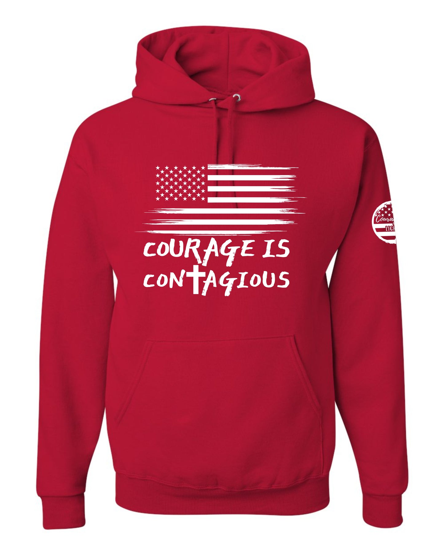 Courage Is Contagious - Unisex Hoodie