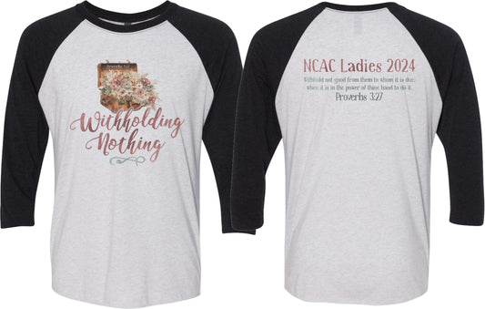 NCAC Ladies 2024 Triblend 3/4 Sleeve