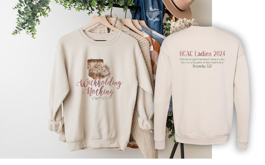 NCAC Ladies 2024 Soft Crew Sweatshirt