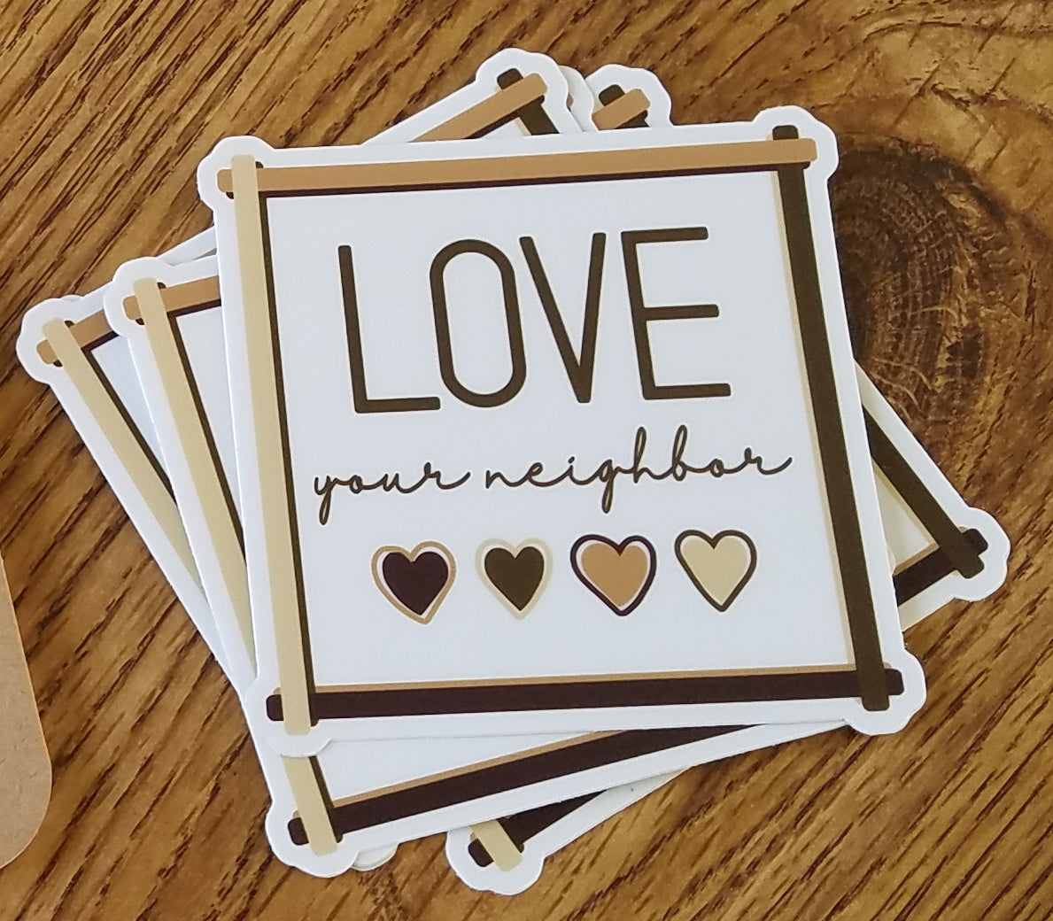 Love Your Neighbor - Sticker