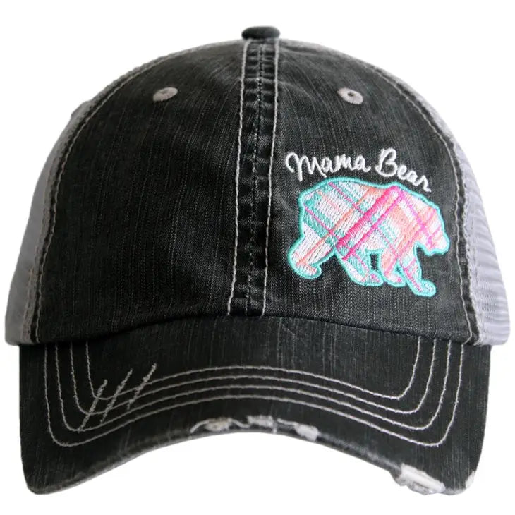 Mama Bear Hat - Black